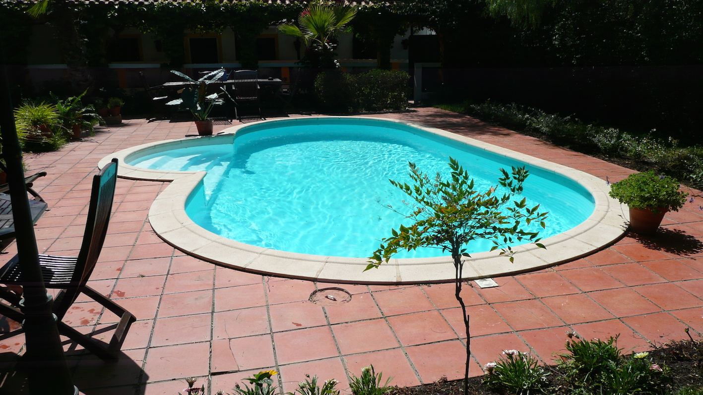 Piscina construída